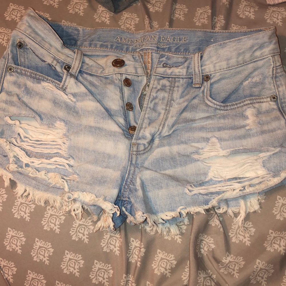 Tomgirl shortie jean shorts